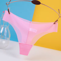Underwear Ladies New T-back Mesh Cute Girl Heart Cotton Bottom Crotch