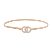 Fashion Personality Geometric Spring Chain Body Chain