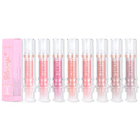 Nourishing Moisturizing Mirror Lip Gloss Water Light Full Lips Syringe