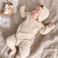 Children's Pullover Sweater Lace Cutout Knit Sweater Puff Sleeve Top