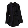 Large Lazy Style Long Sleeved Shirt For Women