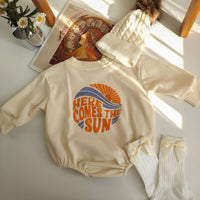 Spring And Autumn Baby Long Sleeve Loose Romper Sweater