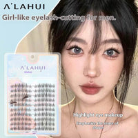 Ultra-fine Sheer Root Natural Segmented Comic Fairy Eyelashes