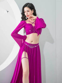 Long Sleeve Light Luxury Practice Costume