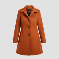 Womens Autumn Winter New Arrival Fashionable Casual Stand-Up Collar Coat
