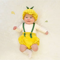 Ins Style Baby Bottom-enlarged Pants Suit Candy Color