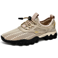 Men's Outdoor Leisure Mesh Shoes Low-top Slip-on Breathable