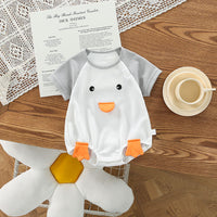 Boys And Girls Korean Style New Cartoon Cute Cartoon Onesie Romper