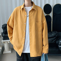 Men's Long-sleeve Shirt Korean-style Trendy Autumn