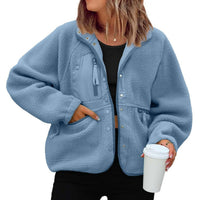 Polar Fleece Sports And Leisure Sweater Jacket Top