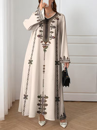 Women's Casual Loose Elegant Robe Dress
