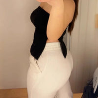 Sleeveless Short Cropped Top Cross-border Vest Women's Commuting Style