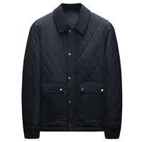 Men's Plus Size Casual Cotton-padded Clothes Coat