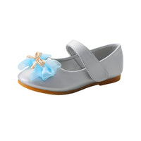 Bowknot Casual PU Leather Bridal Bouquet Children's Shoes