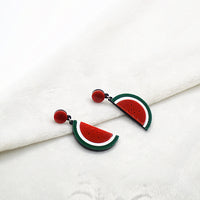 Bold And Eye-catching Cherry Earrings With A Striking Design