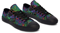 Fashion Printed Couple High Top Canvas Shoes