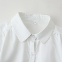 European And American Style French Style Design Sensitive Diligent Style Fashion Hollowed-out Flower Embroidered Shirt