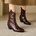 Women's Square Heel Fashion Boots