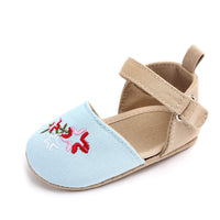 Autumn New Girl Baby Toddler Shoes Embroidered