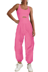 Women's Sleeveless Sports Suit Jumpsuit