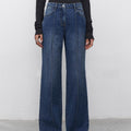 Jeans Women's Three-dimensional Stitching Straight