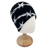 Outdoor Keep Warm Double Jacquard Knitted Hat Men's And Women's Hats