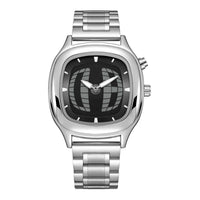Waterproof Retro Steel-Strap Transforming Digital Dynamic Watch