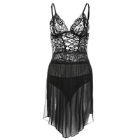 New Underwear Lace Sling Nightdress Large