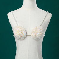 Vintage Clothes With Beaded Round Bras