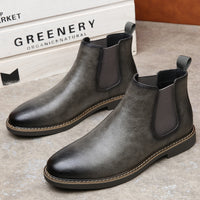 Fashion Retro Cotton Boots British Velvet Short Boots