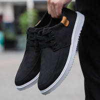 Men's Shoes Breathable Canvas Shoes Korean Style Trendy