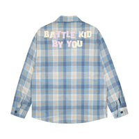 Loose Plaid Long Sleeve Shirt For Men