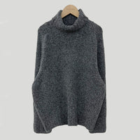 Retro Turtleneck Warm Pullover Bottoming Sweater Loose Outer Wear