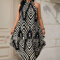 Bohemian Ethnic-Style Unique Printed A-Line Skirt
