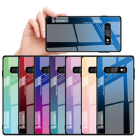Gradient Glass Full Package Anti Scratch And Anti Drop TPU Phone Case