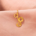 Fake Piercing Nose Nails, Exaggerated Hand-wound Piercing-free Nose Clip