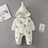 Cute Baby Knitted Cotton One-piece Crawling Suit
