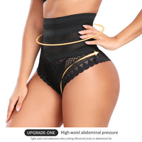 Mid-High Waist Lace Belly Contracting Hip-shaping Women's Postpartum Breathable Waist
