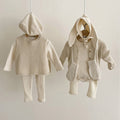 Pure Color Warm And Comfortable Tops Children's Thickened Brushed Base Shirt