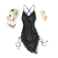 Women's Thin Nightdress With Beautiful Back