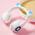 Cute Cat Ear LED Breathing Light Luminous Headset