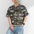 Men's Loose-fit Retro Camo Short-sleeve T-shirt