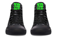 High Top Canvas Shoes For Printing Lovers