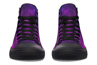 Fashion Printed Couple High Top Canvas Shoes
