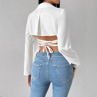 Rare And Chic Slim-fit Figure-flattering Long-sleeve Shirt For Women