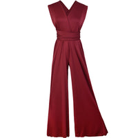 Multi-rope Crossover Bandage Jumpsuit