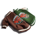 French Fighting Pugs Fleece Sweater Medium Dog Pet Two-legged Clothes