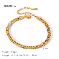 Niche Metal Chain Titanium Steel Bracelet