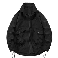 Outdoor Casual Tooling Turn-down Collar Coat