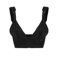 Elastic Waist Stitching Metal Adjustable Vest Accessories Top